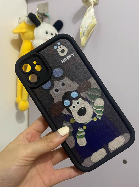 Matte Softcase für iPhone 17 16 15 14 13 | Stoß- und kratzfestes Handygehäuse - Jovuo